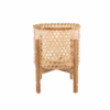 Woven bamboo basket